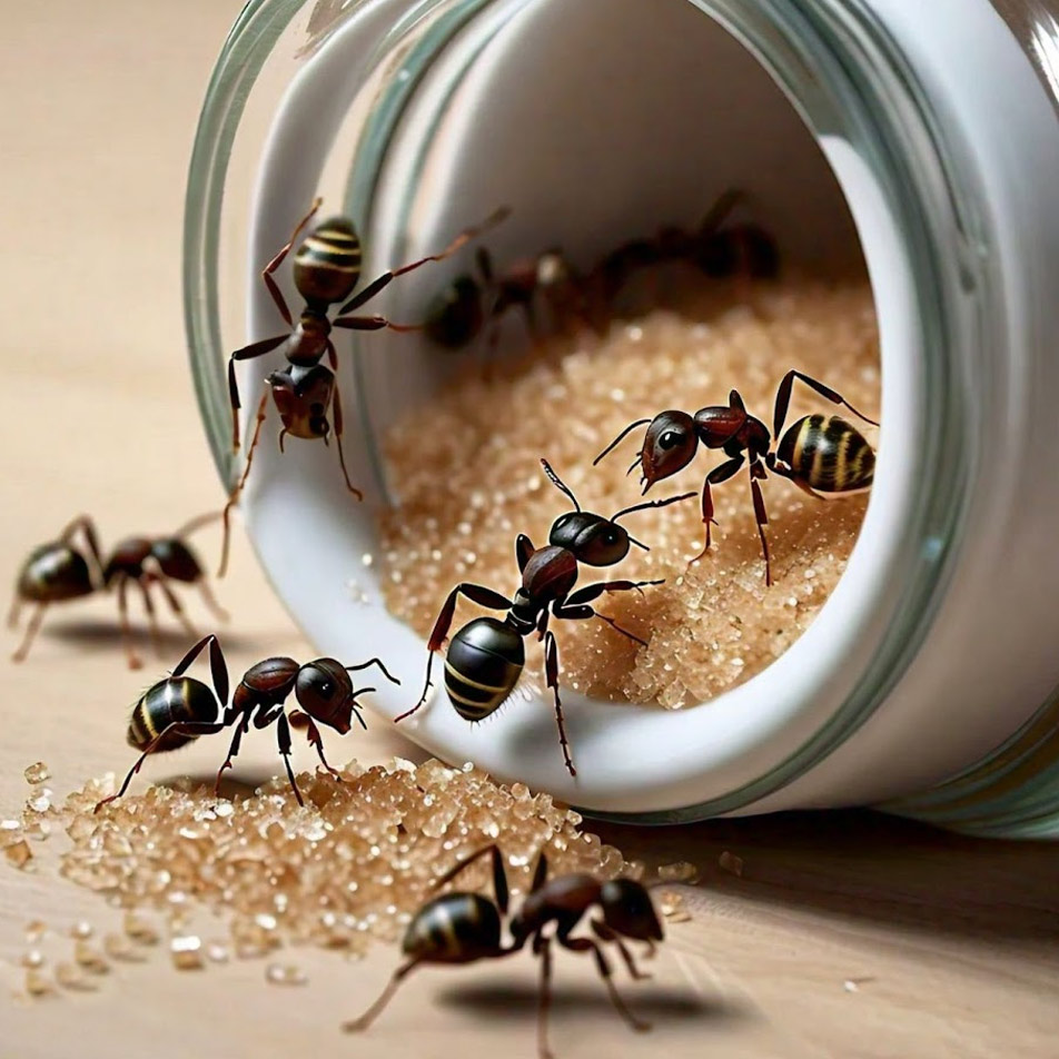 How to keep ants out of sugar jar