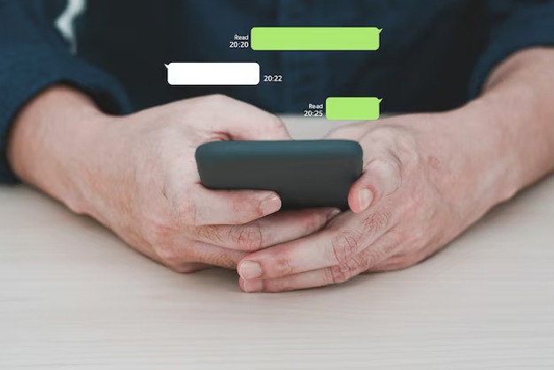 How to lock message notification mobile screen
