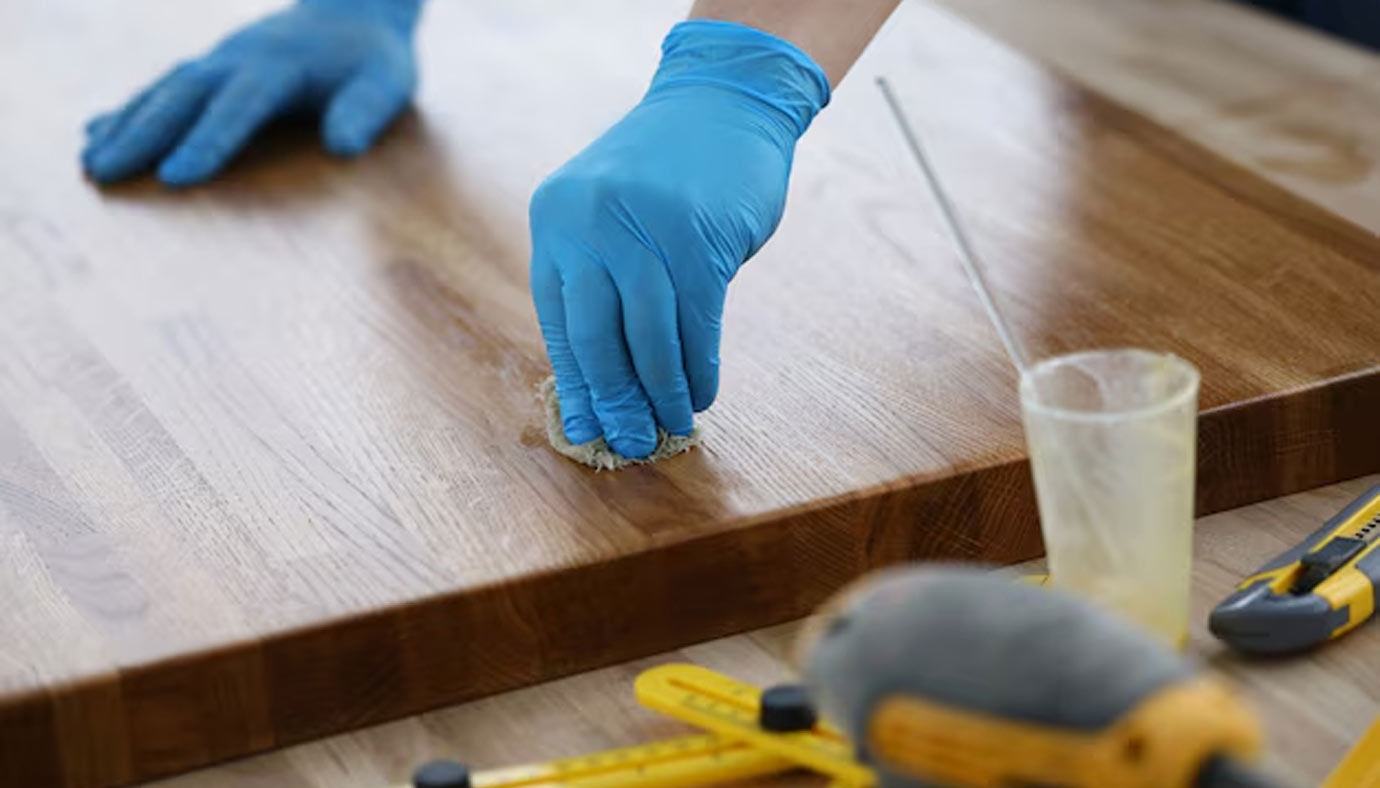 How to remove stains from wooden furniture