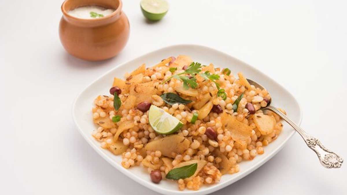 How to soak sabudana for khichdi