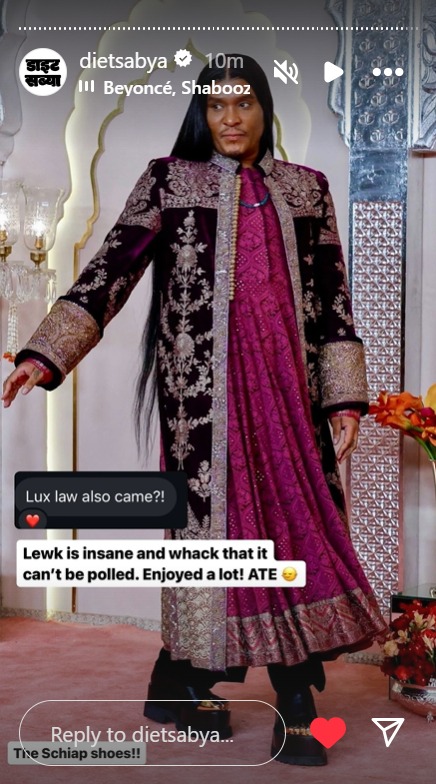 Law Roach Wearing Manish Malhotra For Anant Radhika’s Wedding Ceremony