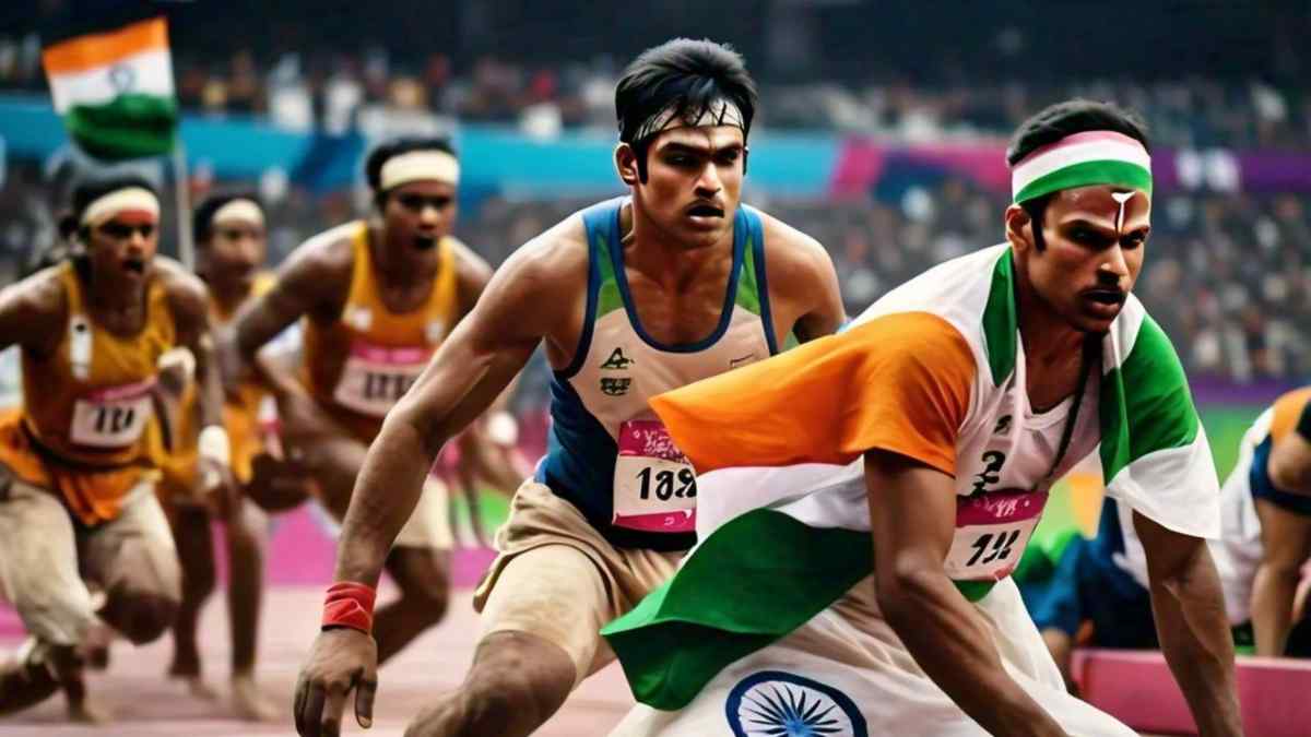 Paris Olympic  indian team