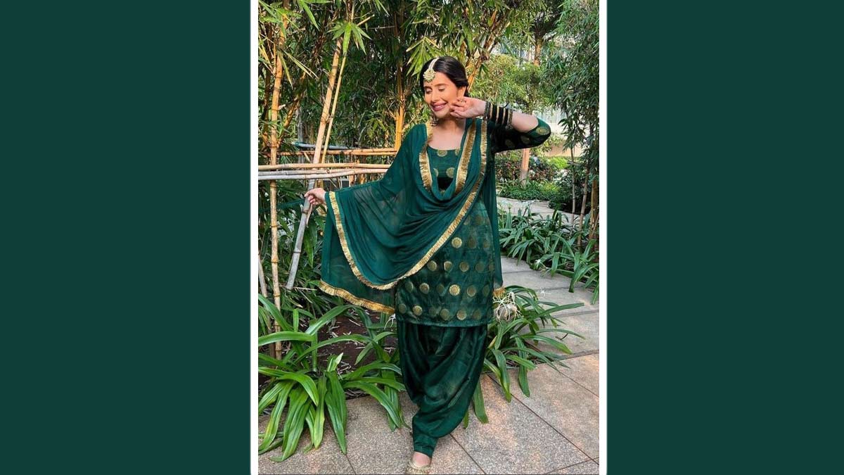 Patiala Green Suit Design