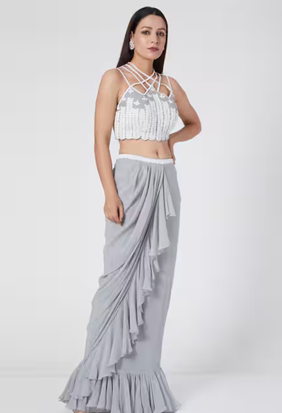 Round Neckline Top Designs