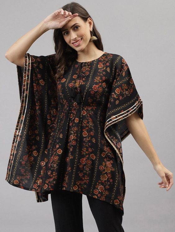 Short Poncho Kurti Design