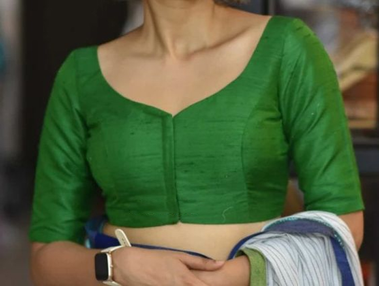 Simple Cotton Blouse Design