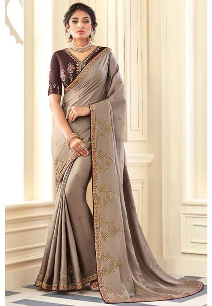 Slight V Neck Cotton Blouse Design