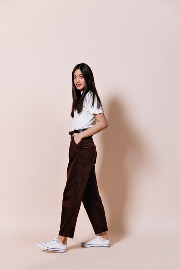 Straight Leg Trousers For Pear Body Type