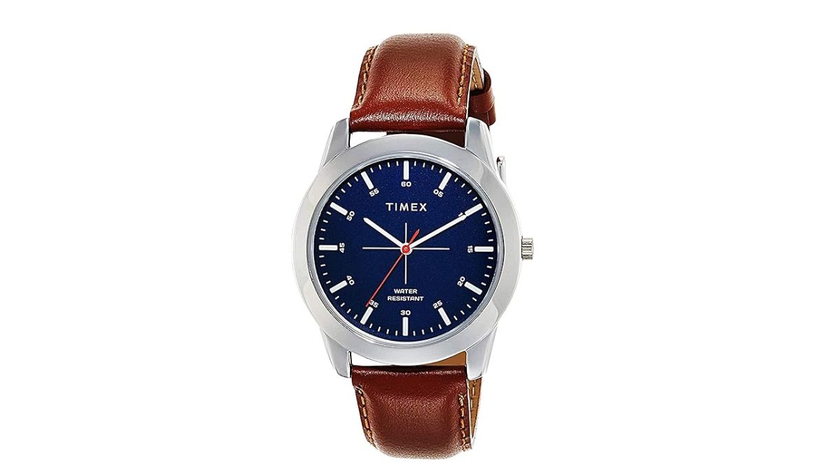 TIMEX Analog Men's Watch (Dial Colored Strap)