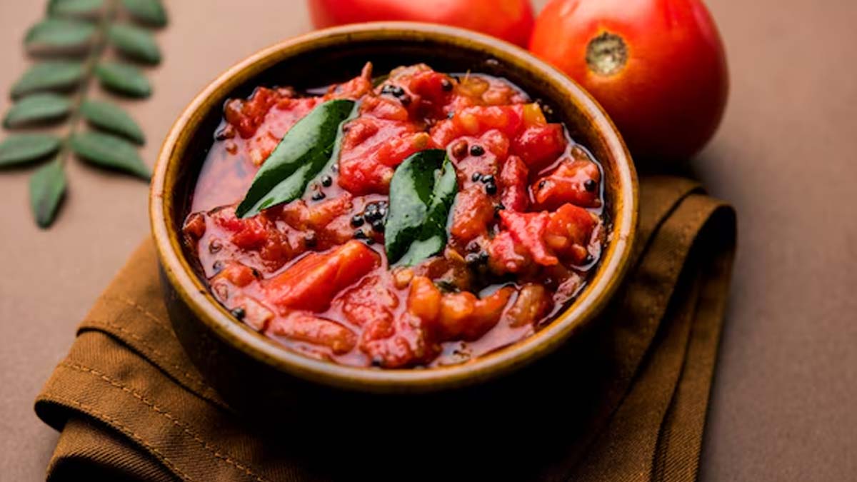 Tomato chutney recipe from Indian TV serial