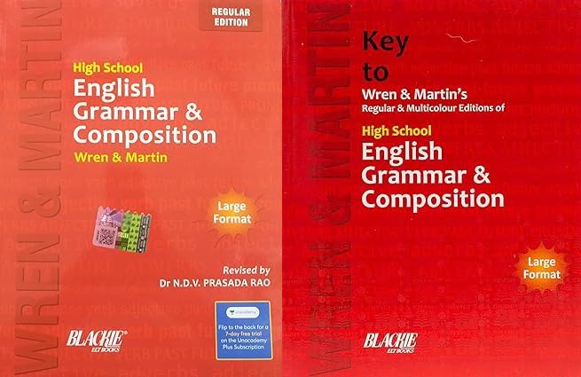 Wren & Martin High School English Grammar And Composition Book (Regular Edition)