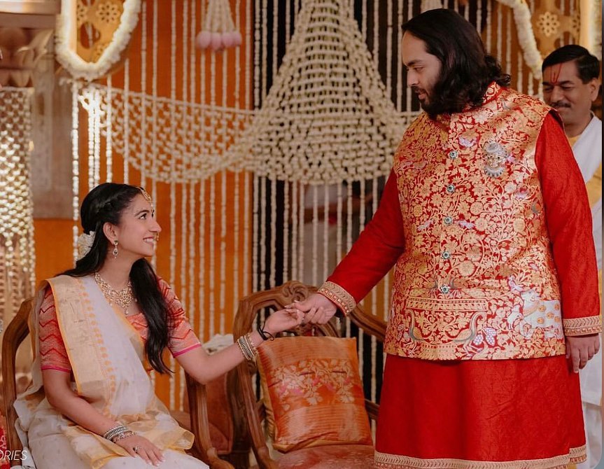 anant ambani radhika merchant wedding pics