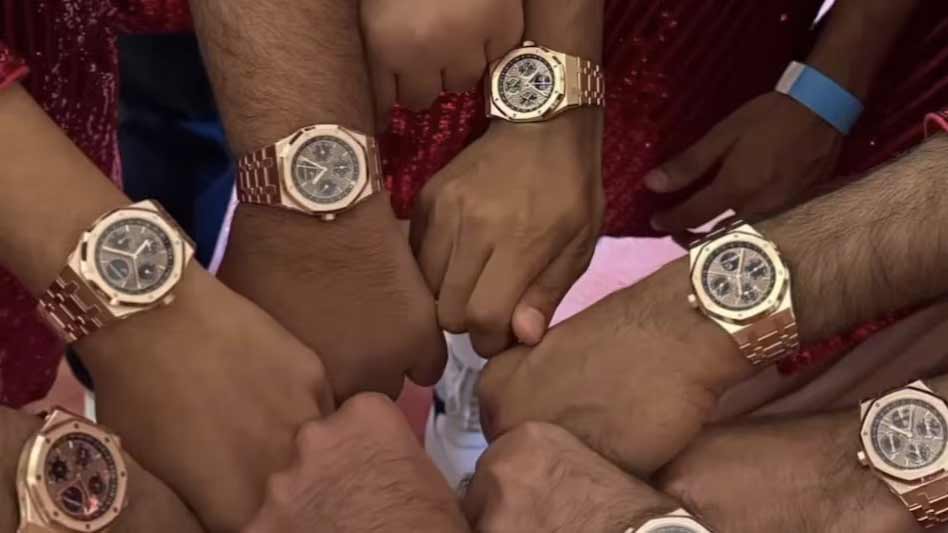 anant ambani wedding gift watches