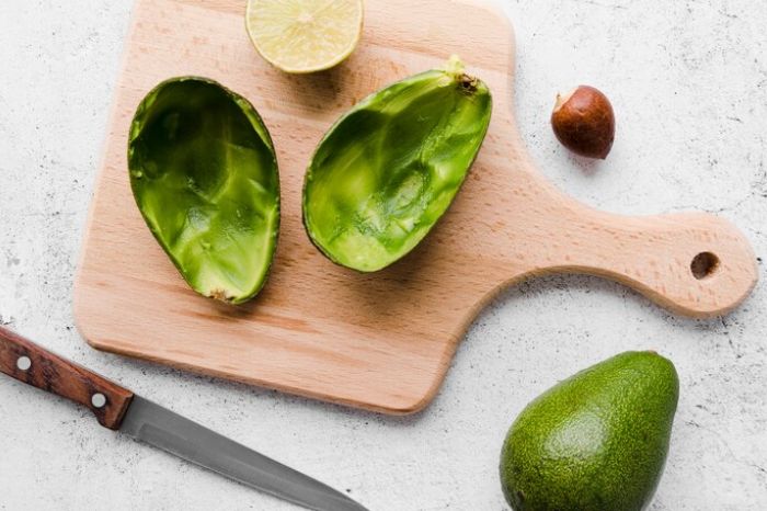 avocado skin pack inside