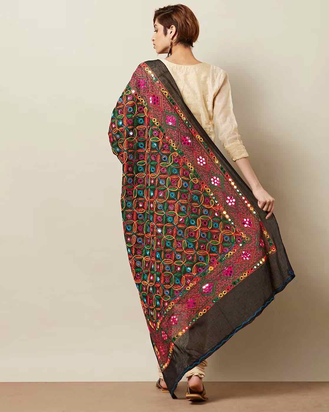 black colour dupatta