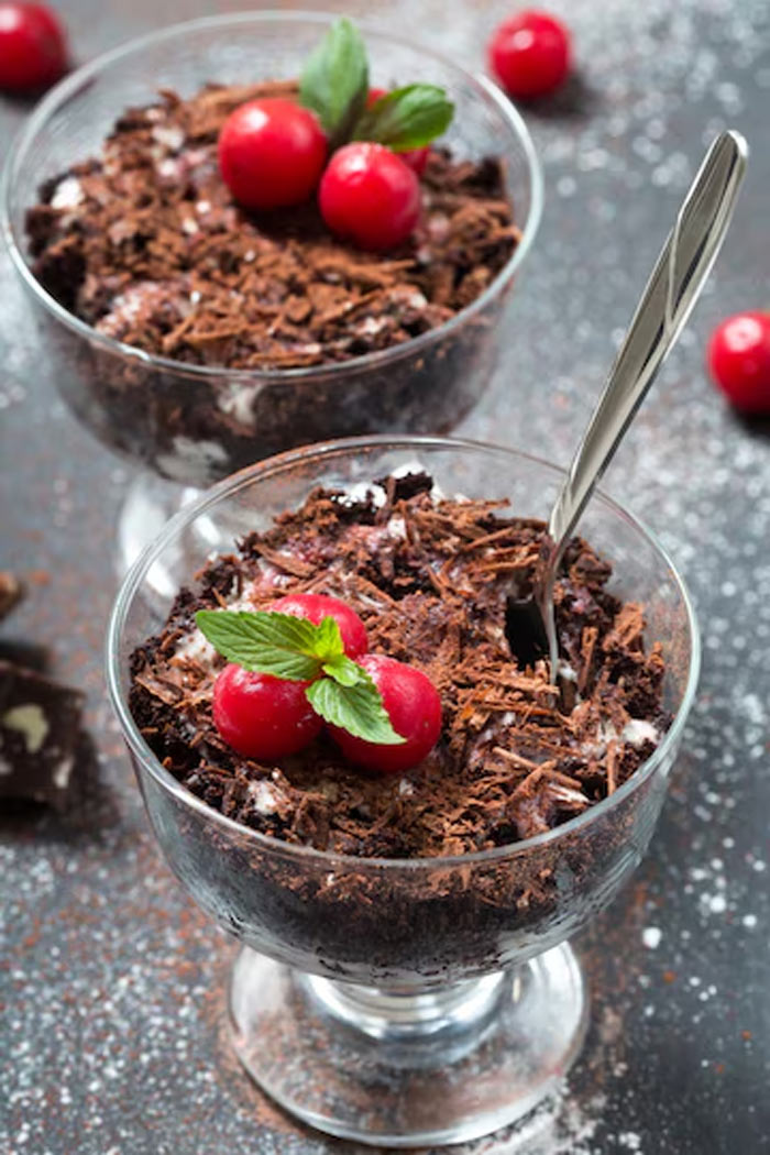 chocolate rice pudding