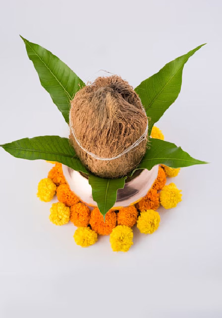 coconut offer for puja