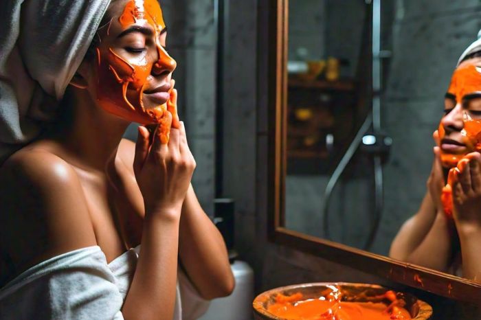 diy exfoliating papaya and brown sugar face pack for glowing skin 