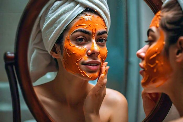 diy exfoliating papaya and brown sugar face pack for glowing skin 
