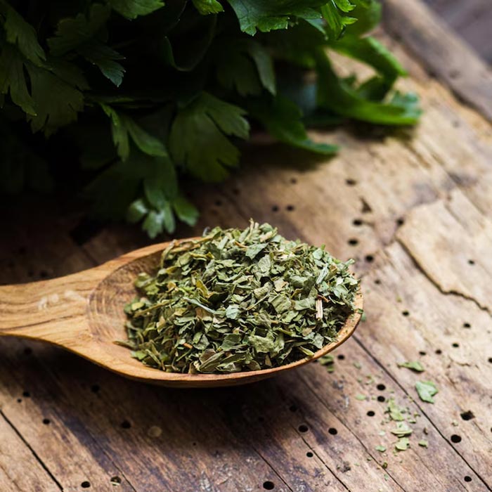 dried coriander taste