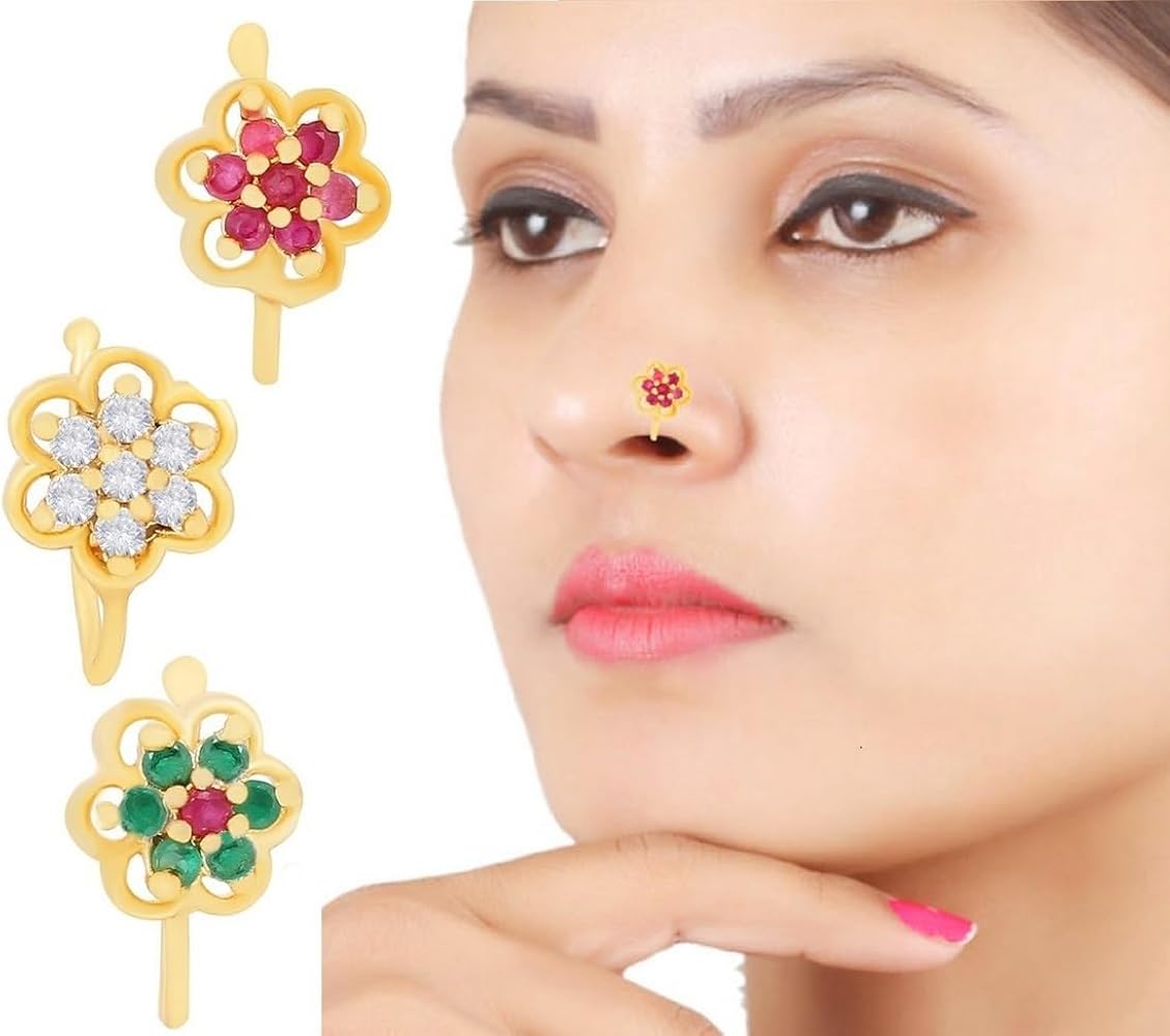 ethnic nose pin