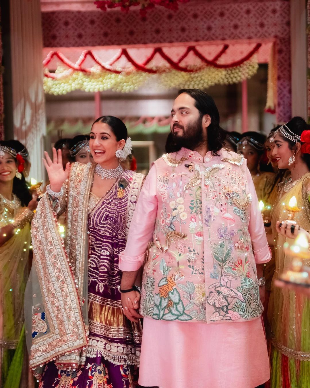 garba night of anant ambani and radhika merchant