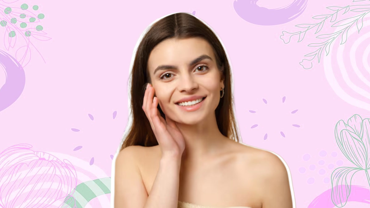 glowing skin in summer season