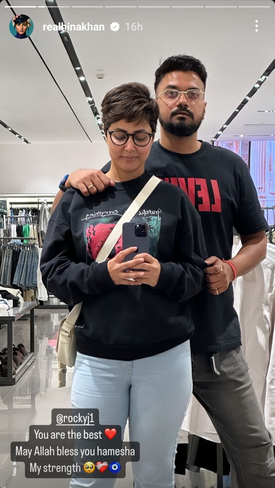 hina khan rocky jaiswal love story