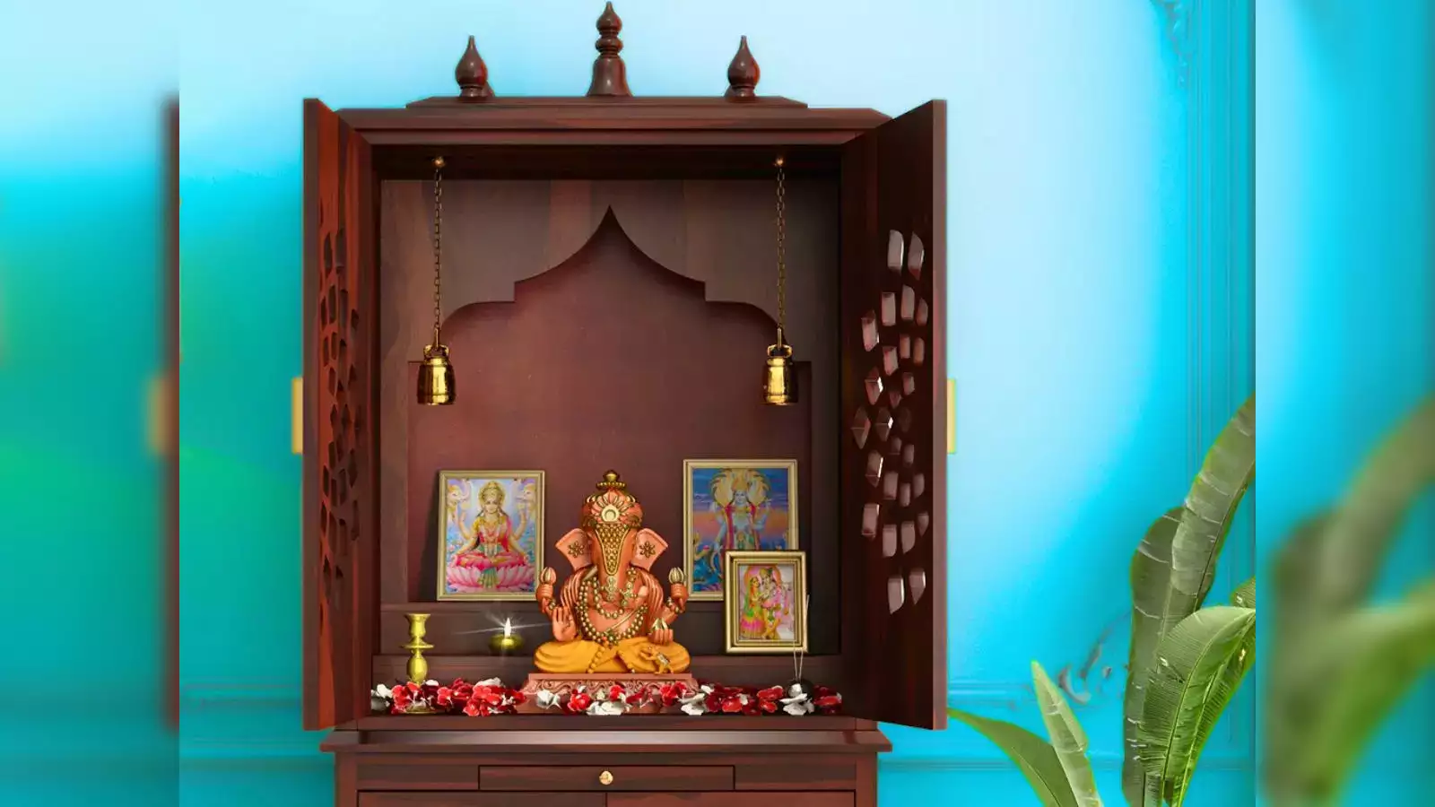 how to clean wooden temple 