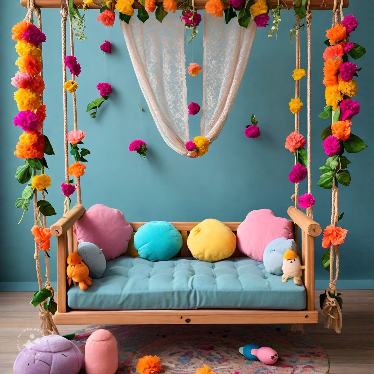 how to decorate jhula for sawan