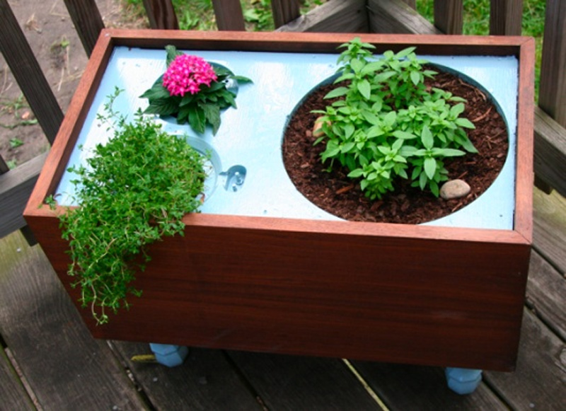how to make flower planter
