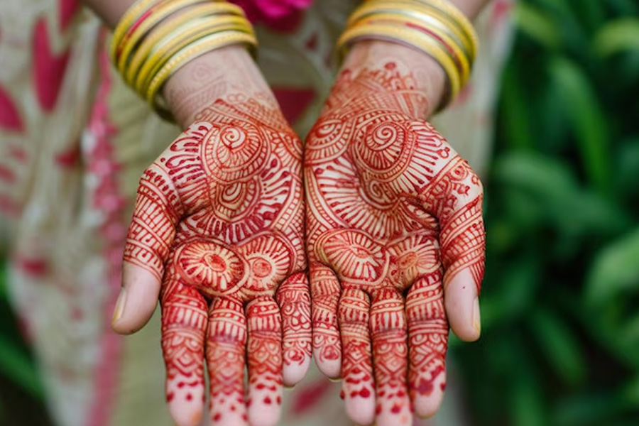 how to make mehndi darken