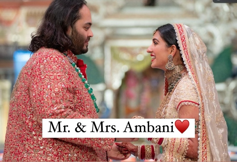 mr and mrs ambani
