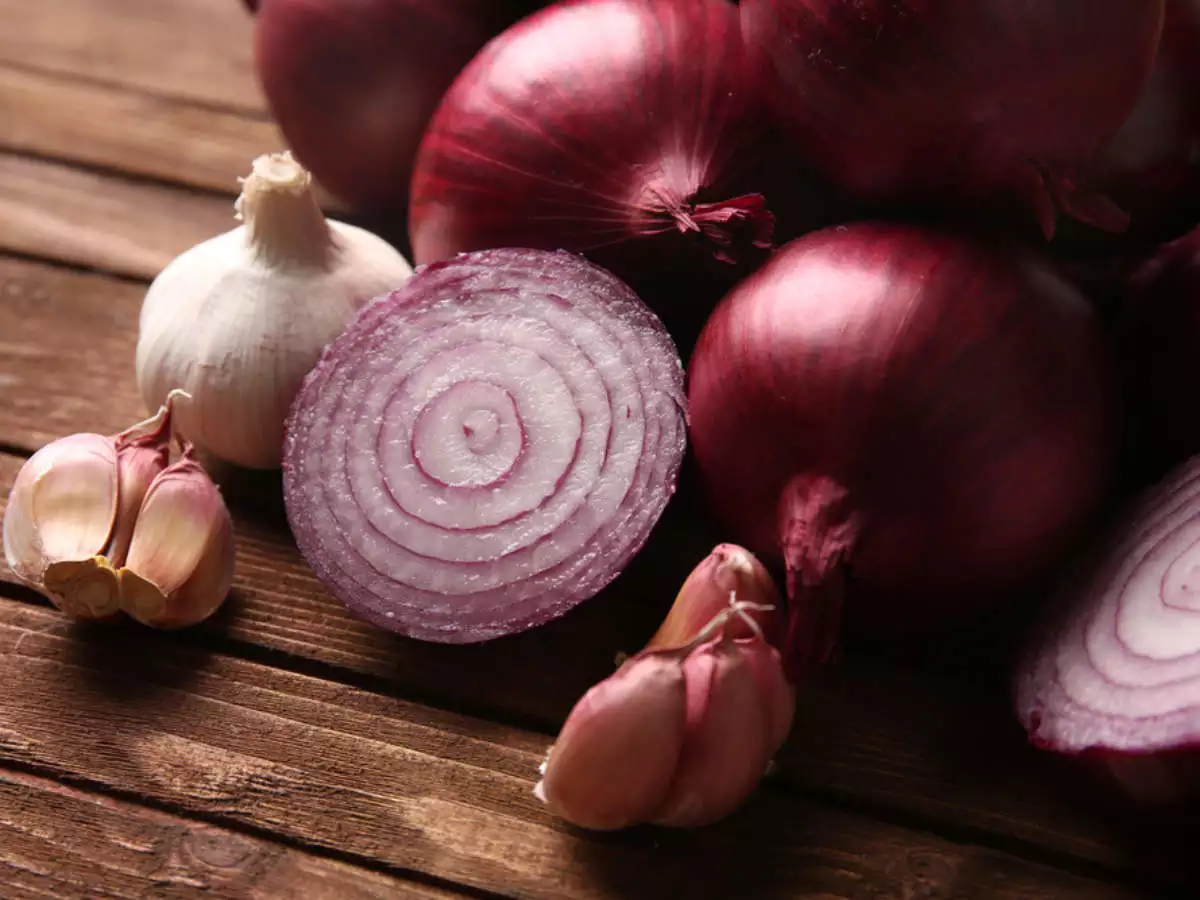onion garlic