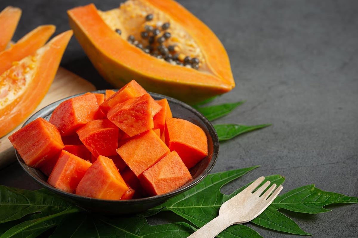 papaya for youthful skin