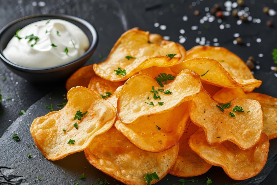 potato chips easy recipe