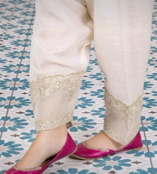 punjabi suit mohri design gota patti