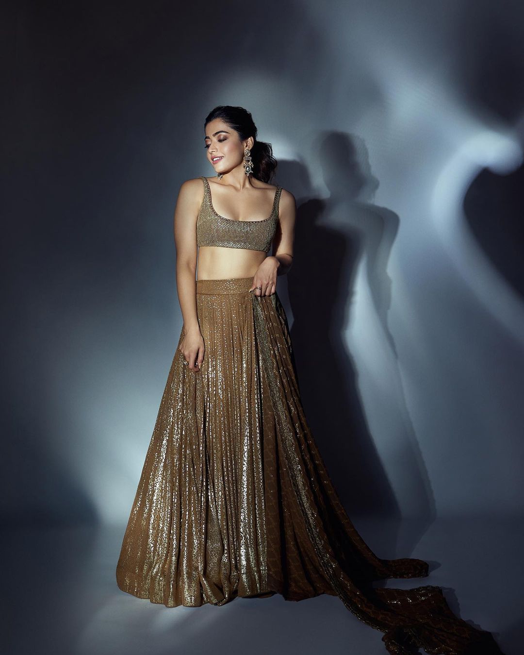 5 Rashmika Mandanna Inspired Lehenga Designs To Wear On Weddings