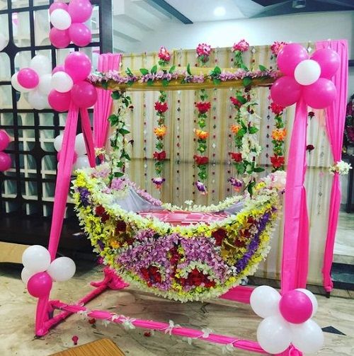 sawan  jhula decoration ideas