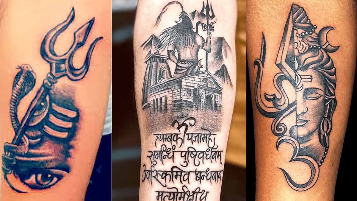 Shiv ji Tattoo Design for Sawan 2024। सावन के पर्व पर बनवाएं 'भगवान शिव ...