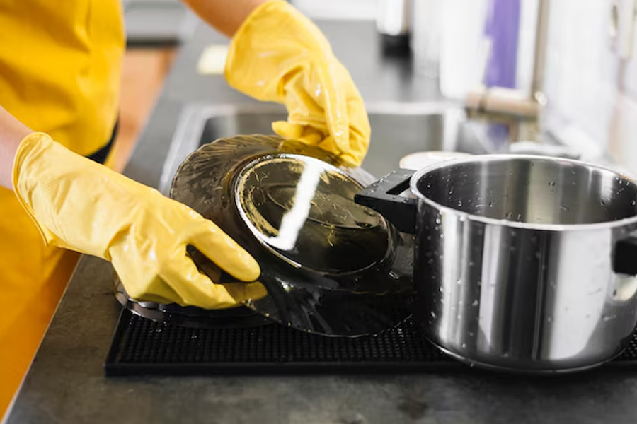 silicone gloves for cleaning