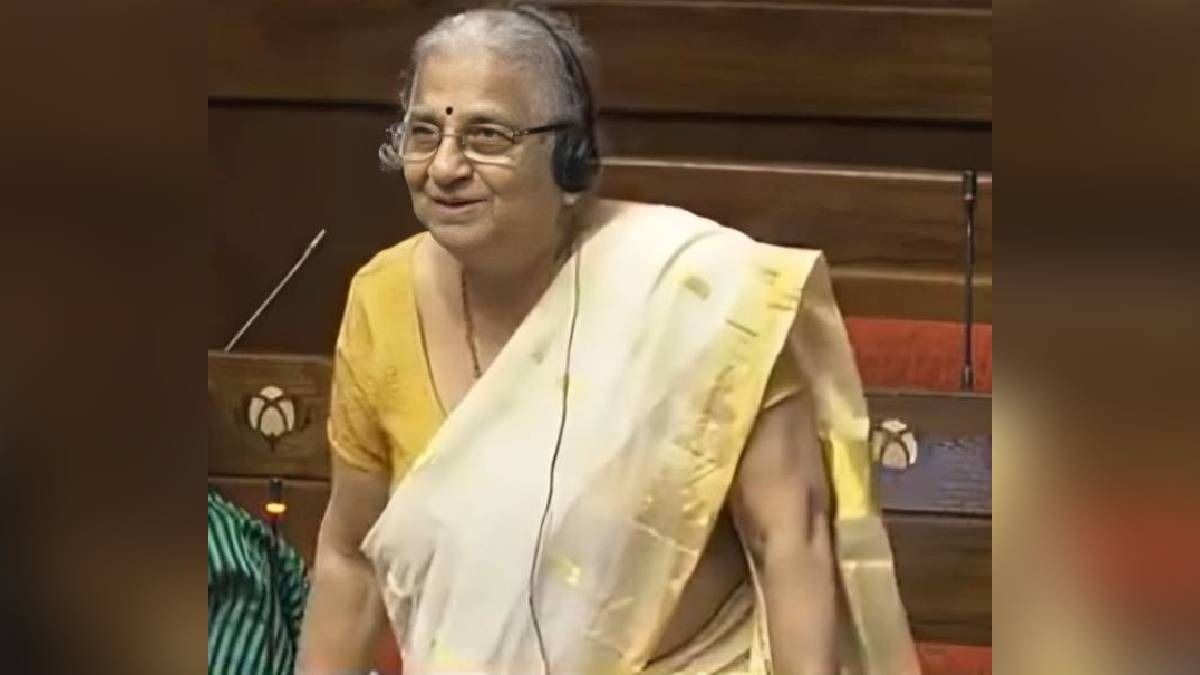 sudha murthy in rajyasabha