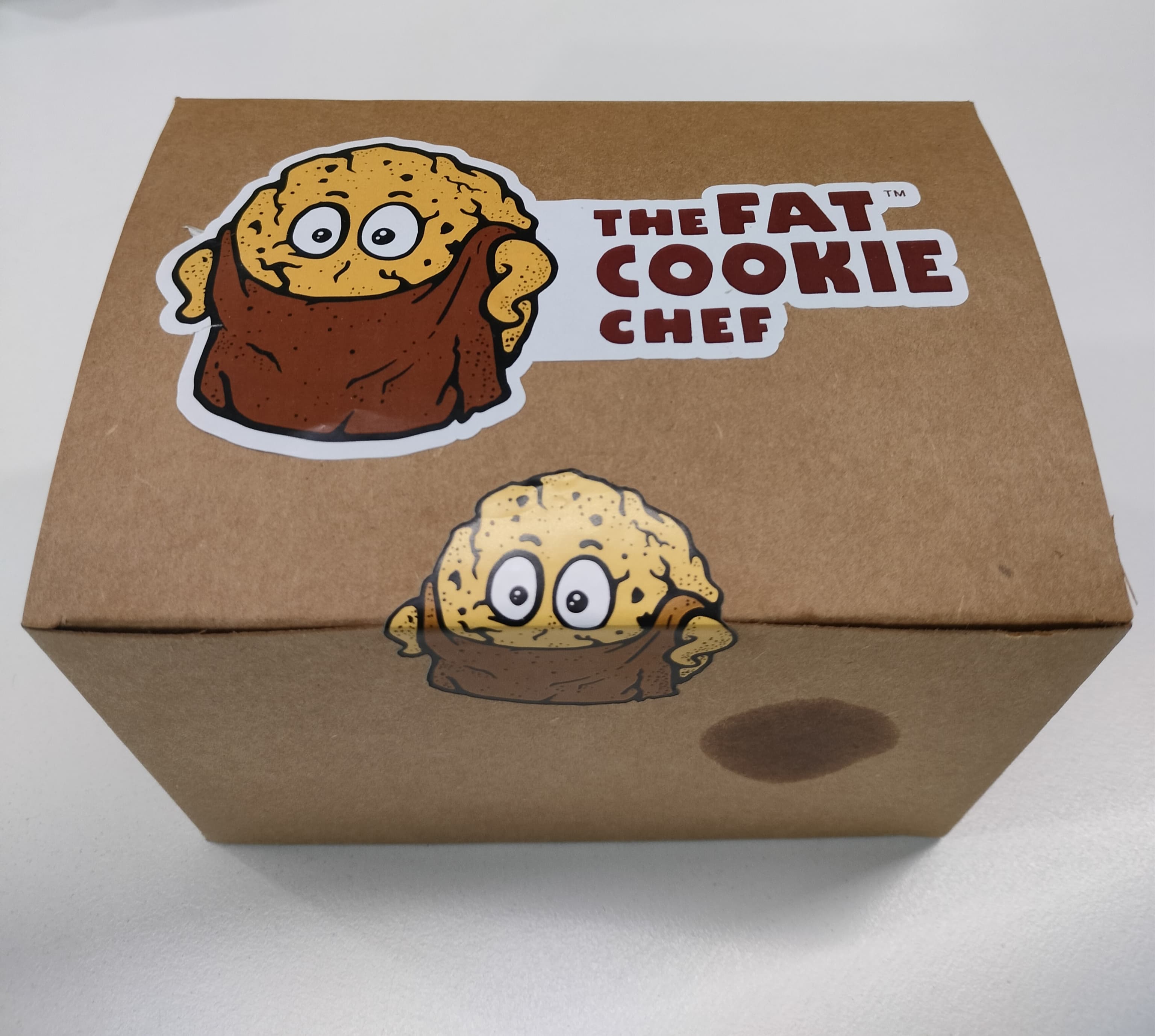 the fat cookie chef packaging