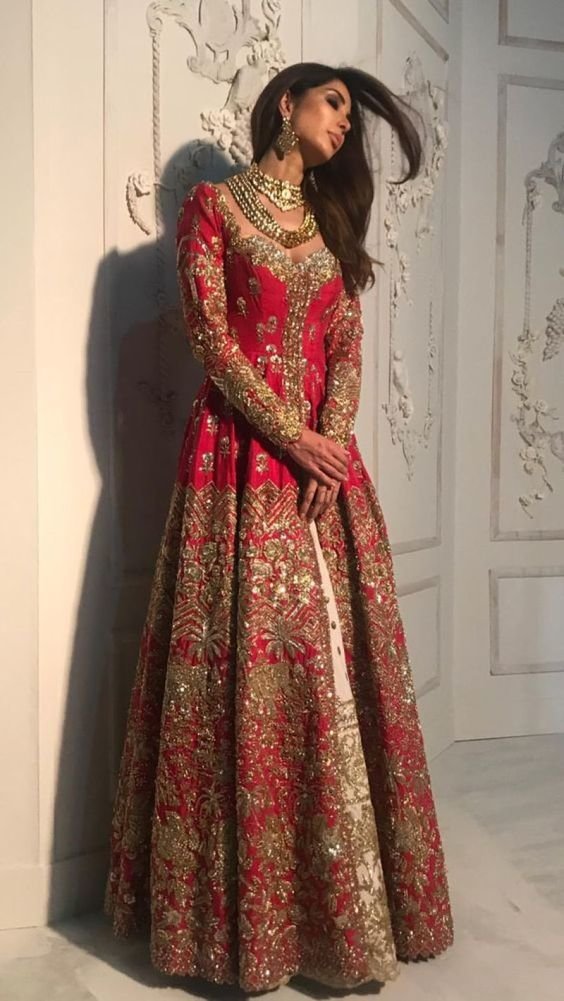 traditional bridal gown