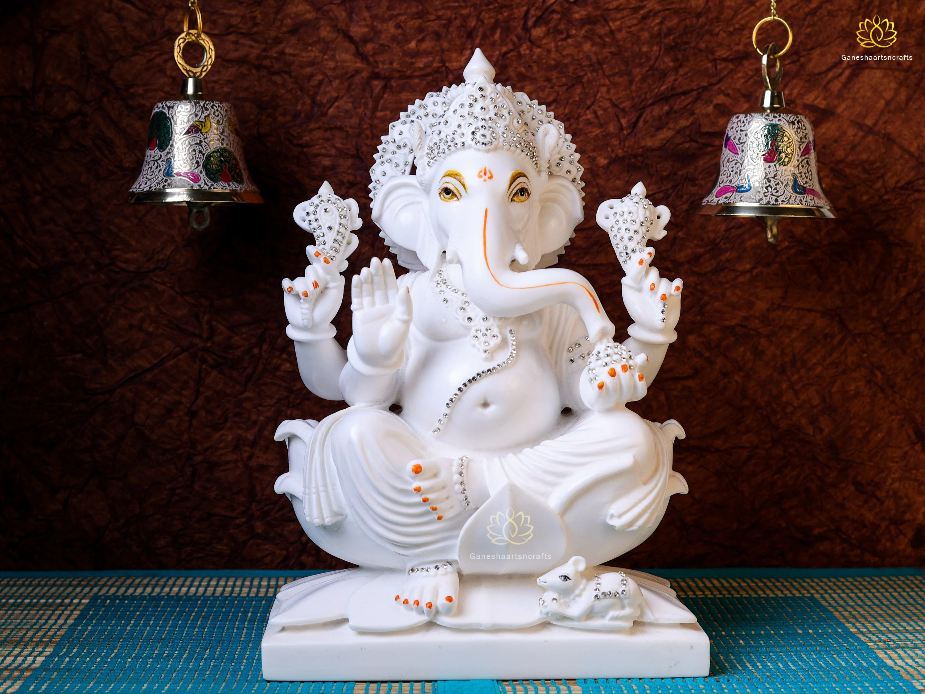 white ganesha