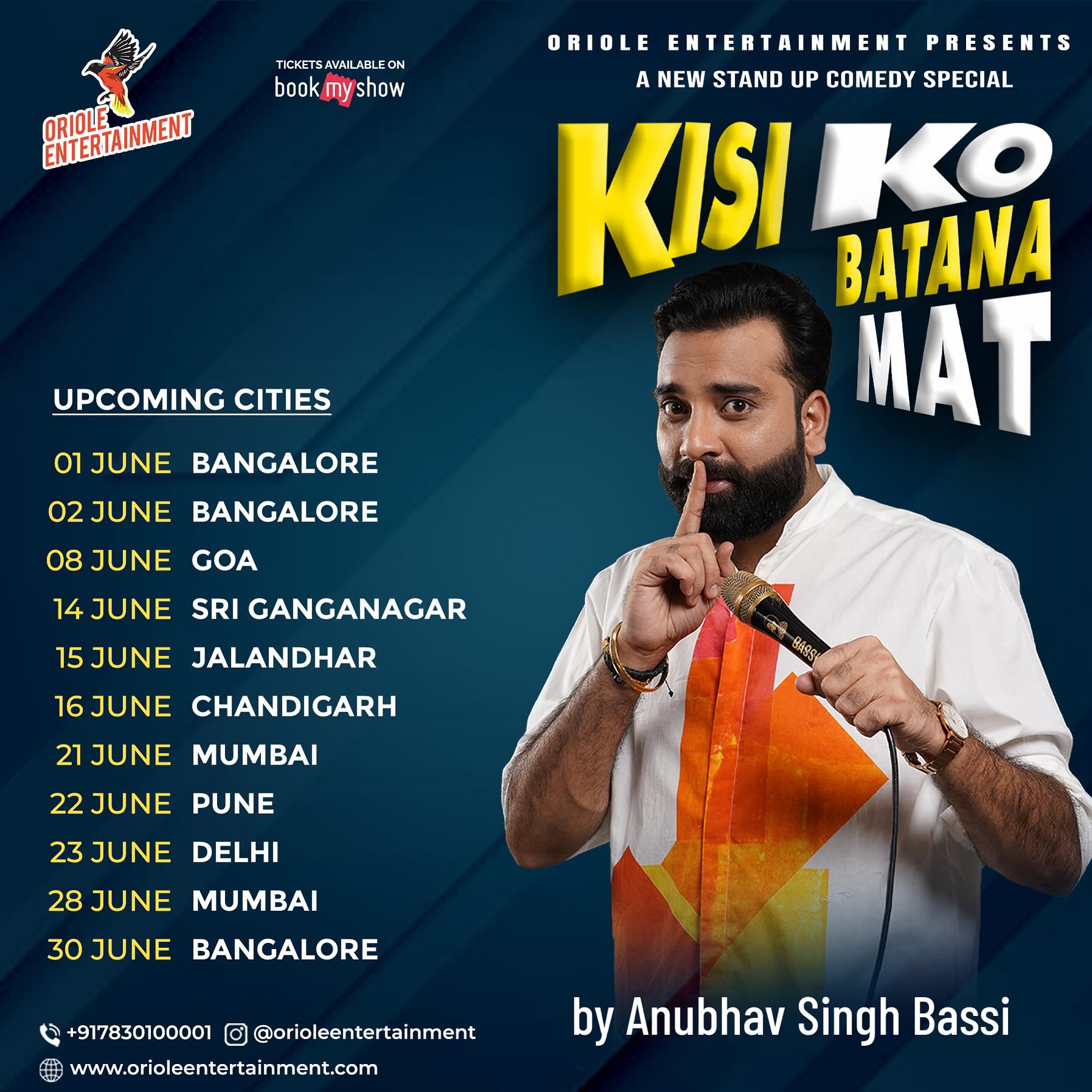 Anubhav Singh Bassi’s Comedy Show