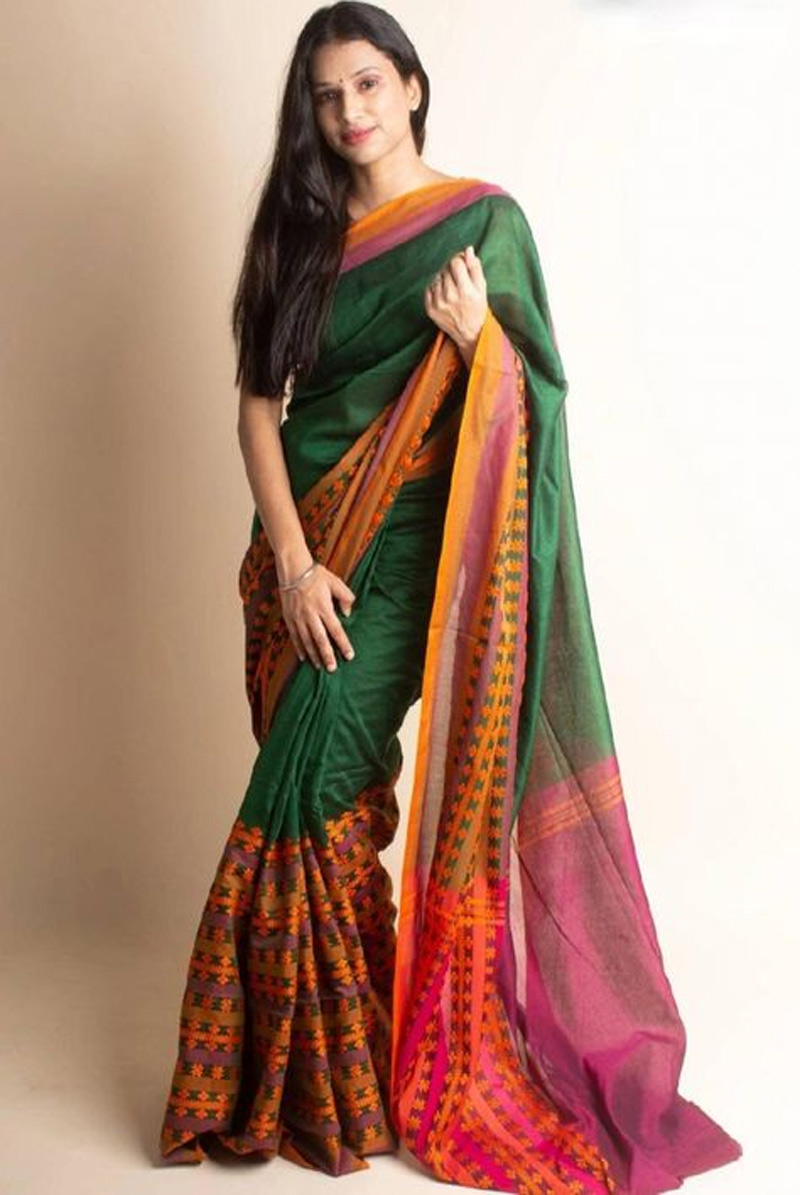 Begumpuri Cotton Saree