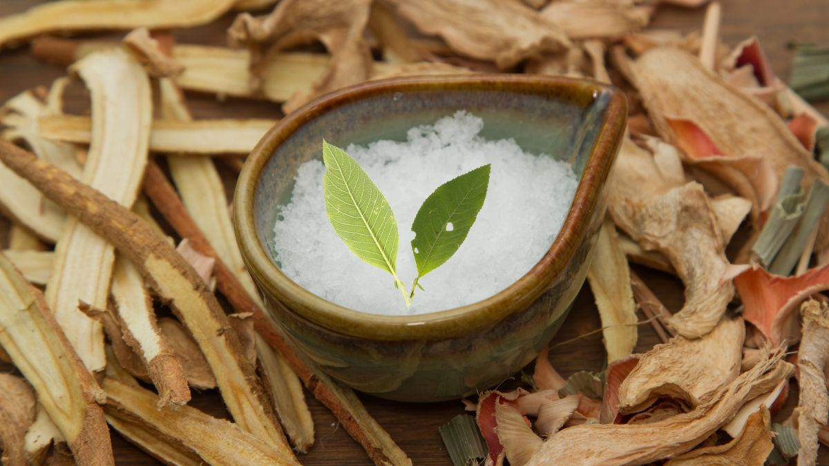 Burn bay leaves mixed with camphor