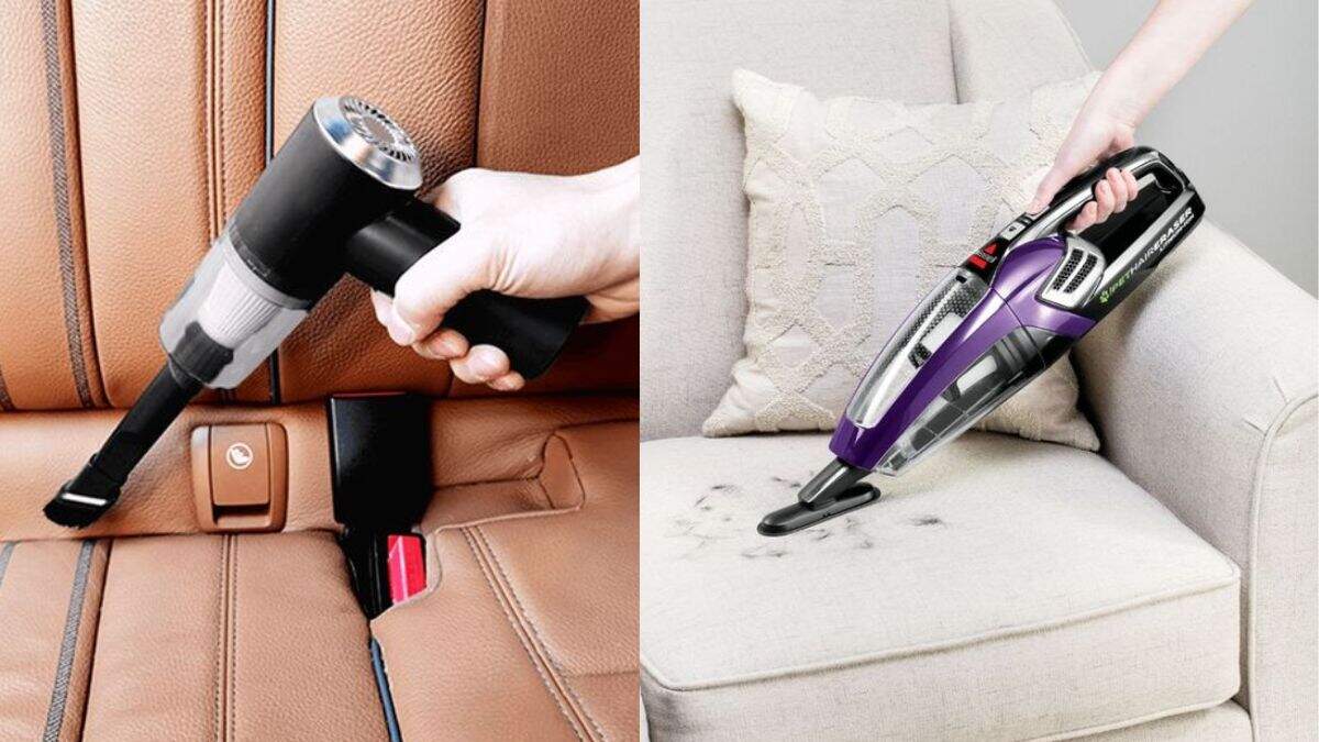 Best Handheld Vacuum Cleaners In India (June 2024) For Portable And