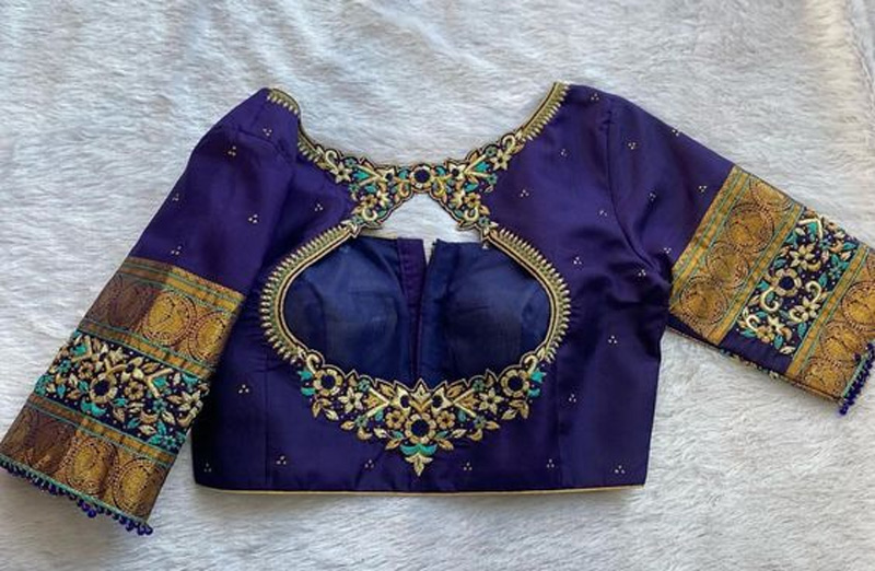 Pot Neck Blouse Designs To Try This Season | HerZindagi